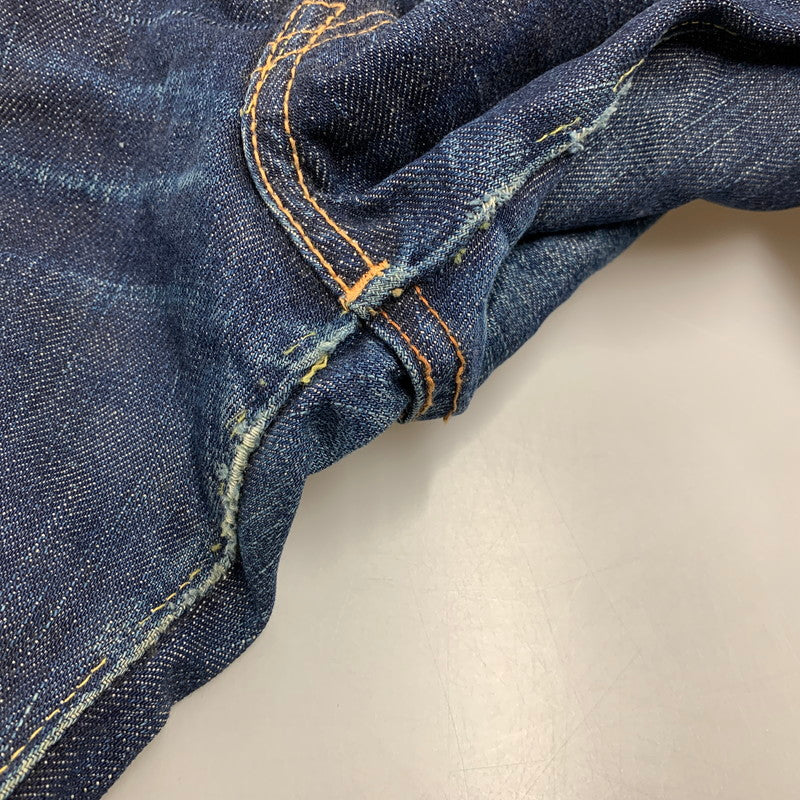 【中古品】【メンズ】 FULLCOUNT フルカウント LOT 1108 レザーパッチ DENIM PANTS ジーンズ ズボン ボトムス 156-250908-km-03-izu サイズ：31 カラー：インディゴ 万代Net店