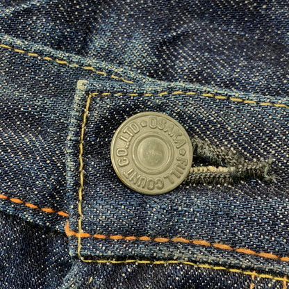 【中古品】【メンズ】 FULLCOUNT フルカウント LOT 1108 レザーパッチ DENIM PANTS ジーンズ ズボン ボトムス 156-250908-km-03-izu サイズ：31 カラー：インディゴ 万代Net店