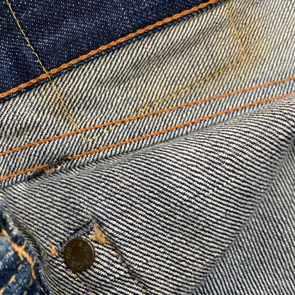 【中古品】【メンズ】 FULLCOUNT フルカウント LOT 1108 レザーパッチ DENIM PANTS ジーンズ ズボン ボトムス 156-250908-km-03-izu サイズ：31 カラー：インディゴ 万代Net店