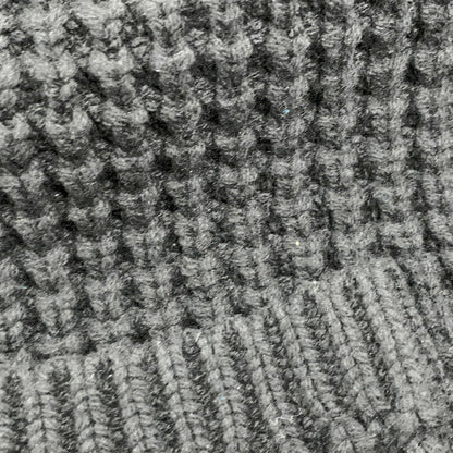 【中古品】【メンズ】 Supreme シュプリーム WAFFLE KNIT CARDIGAN ワッフル ニット カーディガン 149-250908-as-07-izu サイズ：M カラー：ブラック 万代Net店