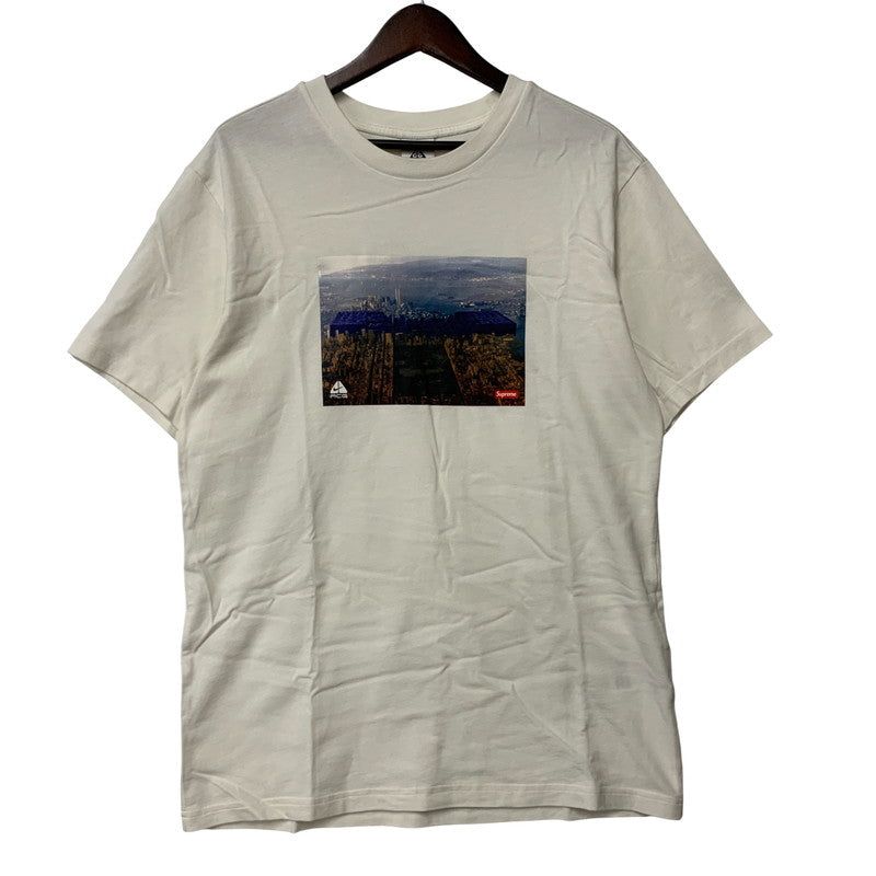 【中古品】【メンズ】 Supreme シュプリーム × NIKE ACG ナイキ ACG GRID TEE DO68600-133 グリッド Tシャツ 半袖 トップス 149-250908-as-03-izu サイズ：M カラー：ホワイト 万代Net店