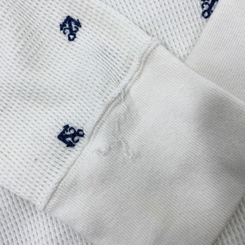 【中古品】【メンズ】 WTAPS ダブルタップス ANCHOR WAFFLE L/S 122HNDT-CSM07 ワッフル ロングスリーブ 長袖 トップス 142-250911-as-19-izu サイズ：1 カラー：ホワイト系 万代Net店