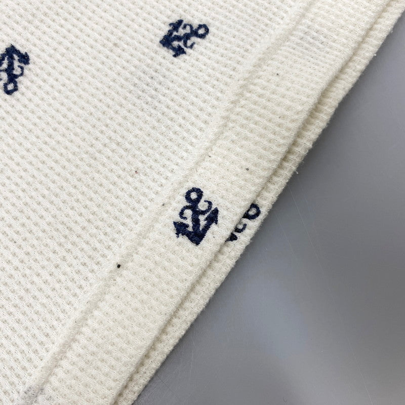 【中古品】【メンズ】 WTAPS ダブルタップス ANCHOR WAFFLE L/S 122HNDT-CSM07 ワッフル ロングスリーブ 長袖 トップス 142-250911-as-19-izu サイズ：1 カラー：ホワイト系 万代Net店