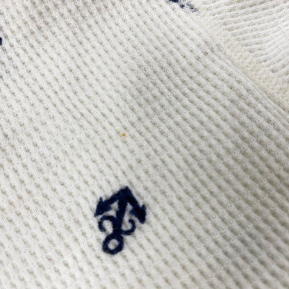 【中古品】【メンズ】 WTAPS ダブルタップス ANCHOR WAFFLE L/S 122HNDT-CSM07 ワッフル ロングスリーブ 長袖 トップス 142-250911-as-19-izu サイズ：1 カラー：ホワイト系 万代Net店