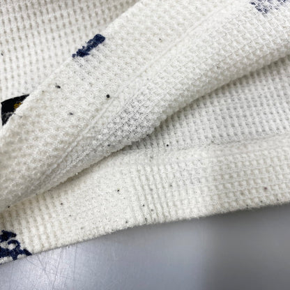 【中古品】【メンズ】 WTAPS ダブルタップス ANCHOR WAFFLE L/S 122HNDT-CSM07 ワッフル ロングスリーブ 長袖 トップス 142-250911-as-19-izu サイズ：1 カラー：ホワイト系 万代Net店