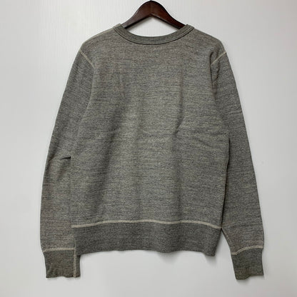 【中古品】【メンズ】 Buzz Rickson's バズリクソンズ GRASSHOPPERS SWEATSHIRT スウェットシャツ 片V 霜降り トレーナー 長袖 トップス 145-250908-as-08-izu サイズ：M カラー：グレー 万代Net店