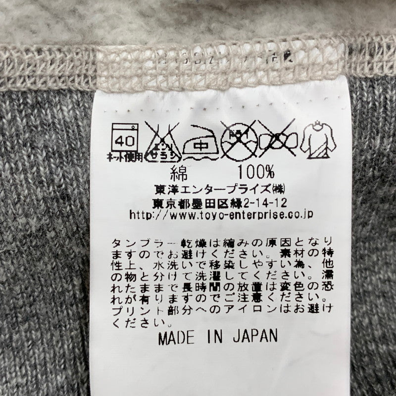 【中古品】【メンズ】 Buzz Rickson's バズリクソンズ GRASSHOPPERS SWEATSHIRT スウェットシャツ 片V 霜降り トレーナー 長袖 トップス 145-250908-as-08-izu サイズ：M カラー：グレー 万代Net店