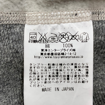 【中古品】【メンズ】 Buzz Rickson's バズリクソンズ GRASSHOPPERS SWEATSHIRT スウェットシャツ 片V 霜降り トレーナー 長袖 トップス 145-250908-as-08-izu サイズ：M カラー：グレー 万代Net店