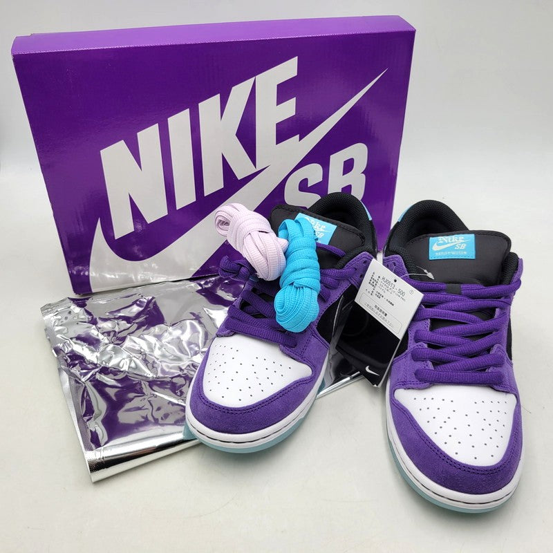 【中古美品】【メンズ】 NIKE SB ナイキエスビー × HAYLEY WILSON ヘイリーウィルソン DUNK LOW PRO HJ0513-500 ダンク ロー プロ スニーカー シューズ 靴 160-250908-as-19-izu サイズ：26.5cm カラー：COURT PURPLE/BLACK-WHITE 万代Net店
