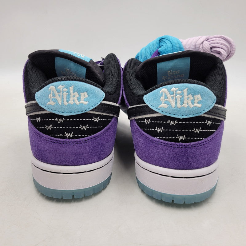 【中古美品】【メンズ】 NIKE SB ナイキエスビー × HAYLEY WILSON ヘイリーウィルソン DUNK LOW PRO HJ0513-500 ダンク ロー プロ スニーカー シューズ 靴 160-250908-as-19-izu サイズ：26.5cm カラー：COURT PURPLE/BLACK-WHITE 万代Net店