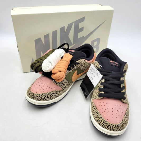 【中古美品】【メンズ】 NIKE SB ナイキエスビー × ARTS REC アーツレック DUNK LOW PRO QS IH3211-200 ダンク ロー プロ QS スニーカー シューズ 靴 160-250908-as-17-izu サイズ：26.5cm カラー：KHAKI/AMBER BROWN-ROUGH GREEN 万代Net店