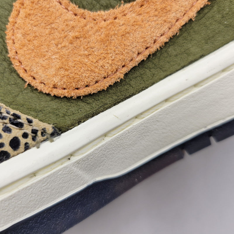 【中古美品】【メンズ】 NIKE SB ナイキエスビー × ARTS REC アーツレック DUNK LOW PRO QS IH3211-200 ダンク ロー プロ QS スニーカー シューズ 靴 160-250908-as-17-izu サイズ：26.5cm カラー：KHAKI/AMBER BROWN-ROUGH GREEN 万代Net店