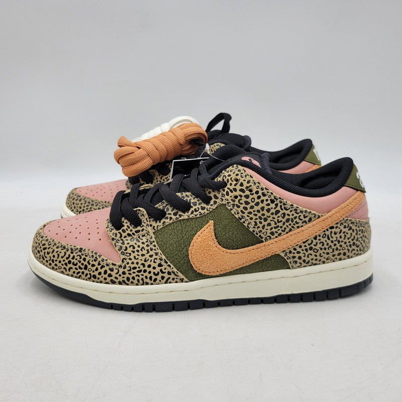 【中古美品】【メンズ】 NIKE SB ナイキエスビー × ARTS REC アーツレック DUNK LOW PRO QS IH3211-200 ダンク ロー プロ QS スニーカー シューズ 靴 160-250908-as-17-izu サイズ：26.5cm カラー：KHAKI/AMBER BROWN-ROUGH GREEN 万代Net店