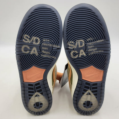 【中古美品】【メンズ】 NIKE SB ナイキエスビー × ARTS REC アーツレック DUNK LOW PRO QS IH3211-200 ダンク ロー プロ QS スニーカー シューズ 靴 160-250908-as-17-izu サイズ：26.5cm カラー：KHAKI/AMBER BROWN-ROUGH GREEN 万代Net店