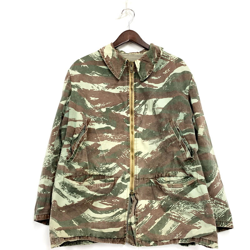 【現状渡し品】【メンズ】 ROYAL HUNTER フランス製 60S-70S HUNTING JACKET 60-70年代 ハンティングジャケット アウター 長袖 146-250913-cs-05-izu サイズ：48 カラー：カモフラージュ 万代Net店
