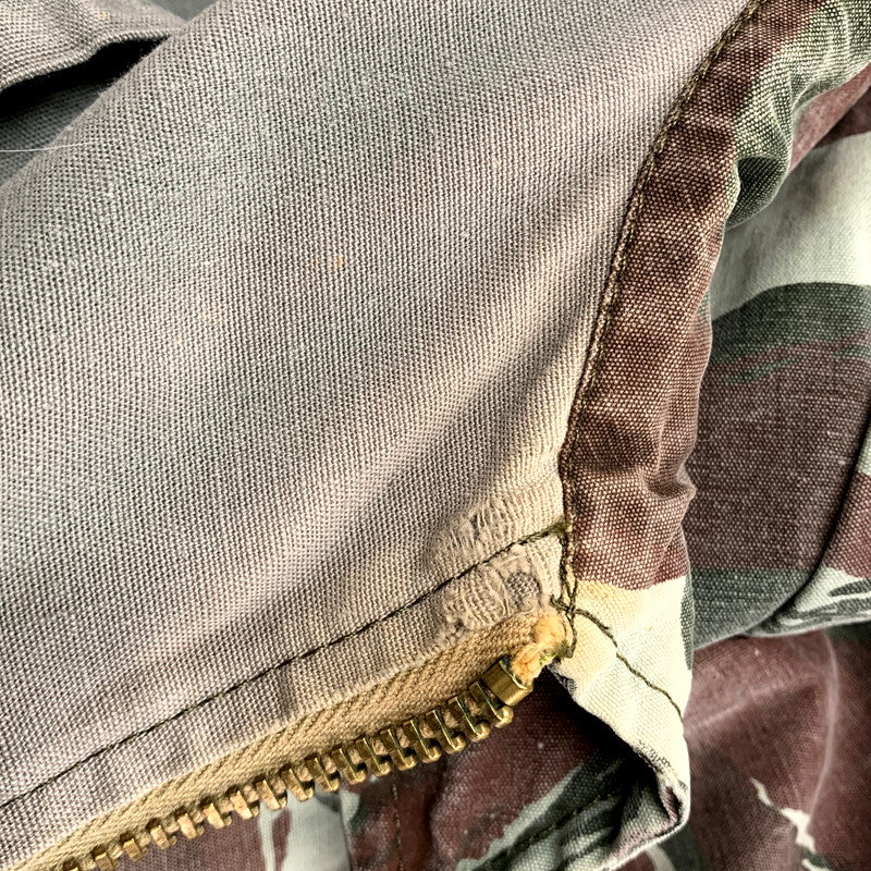 【現状渡し品】【メンズ】 ROYAL HUNTER フランス製 60S-70S HUNTING JACKET 60-70年代 ハンティングジャケット アウター 長袖 146-250913-cs-05-izu サイズ：48 カラー：カモフラージュ 万代Net店