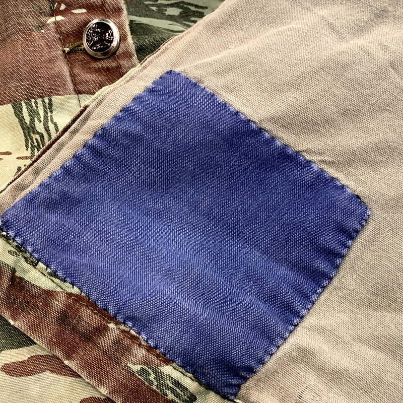 【現状渡し品】【メンズ】 ROYAL HUNTER フランス製 60S-70S HUNTING JACKET 60-70年代 ハンティングジャケット アウター 長袖 146-250913-cs-05-izu サイズ：48 カラー：カモフラージュ 万代Net店