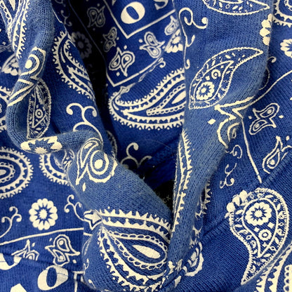 【中古品】【メンズ】 ALWAYS OUT OF STOCK オールウェイズ アウトオブ ストック PAISLEY PARKA ペイズリー パーカー トップス 長袖 142-250917-cs-25-izu サイズ：XL カラー：ブルー 万代Net店