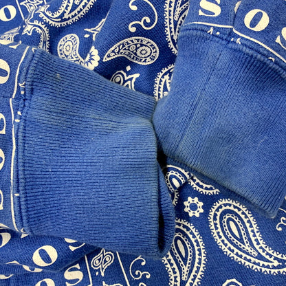 【中古品】【メンズ】 ALWAYS OUT OF STOCK オールウェイズ アウトオブ ストック PAISLEY PARKA ペイズリー パーカー トップス 長袖 142-250917-cs-25-izu サイズ：XL カラー：ブルー 万代Net店