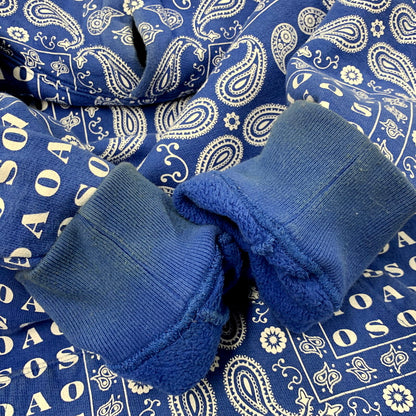 【中古品】【メンズ】 ALWAYS OUT OF STOCK オールウェイズ アウトオブ ストック PAISLEY PARKA ペイズリー パーカー トップス 長袖 142-250917-cs-25-izu サイズ：XL カラー：ブルー 万代Net店