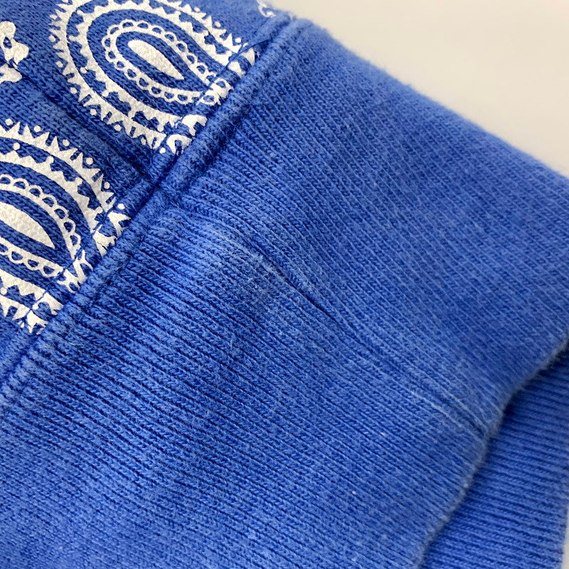 【中古品】【メンズ】 ALWAYS OUT OF STOCK オールウェイズ アウトオブ ストック PAISLEY PARKA ペイズリー パーカー トップス 長袖 142-250917-cs-25-izu サイズ：XL カラー：ブルー 万代Net店