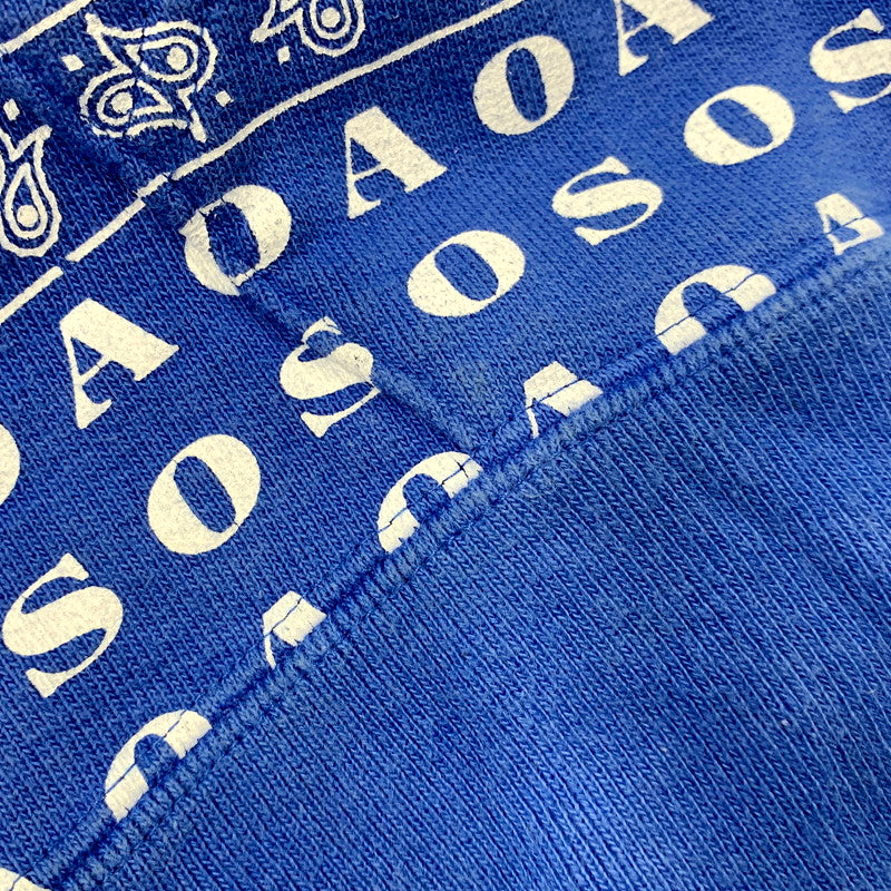 【中古品】【メンズ】 ALWAYS OUT OF STOCK オールウェイズ アウトオブ ストック PAISLEY PARKA ペイズリー パーカー トップス 長袖 142-250917-cs-25-izu サイズ：XL カラー：ブルー 万代Net店