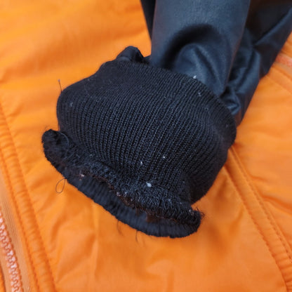 【中古品】【メンズ】 adidas アディダス 80S-90S NYLON PUFFER JACKET 80-90年代 ナイロン パファー ジャケット トップス アウター 146-250917-cs-04-izu サイズ：不明 カラー：オレンジ 万代Net店