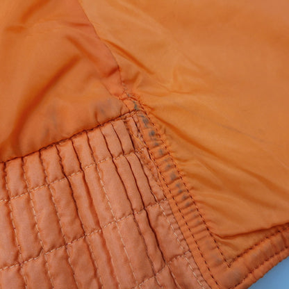 【中古品】【メンズ】 adidas アディダス 80S-90S NYLON PUFFER JACKET 80-90年代 ナイロン パファー ジャケット トップス アウター 146-250917-cs-04-izu サイズ：不明 カラー：オレンジ 万代Net店