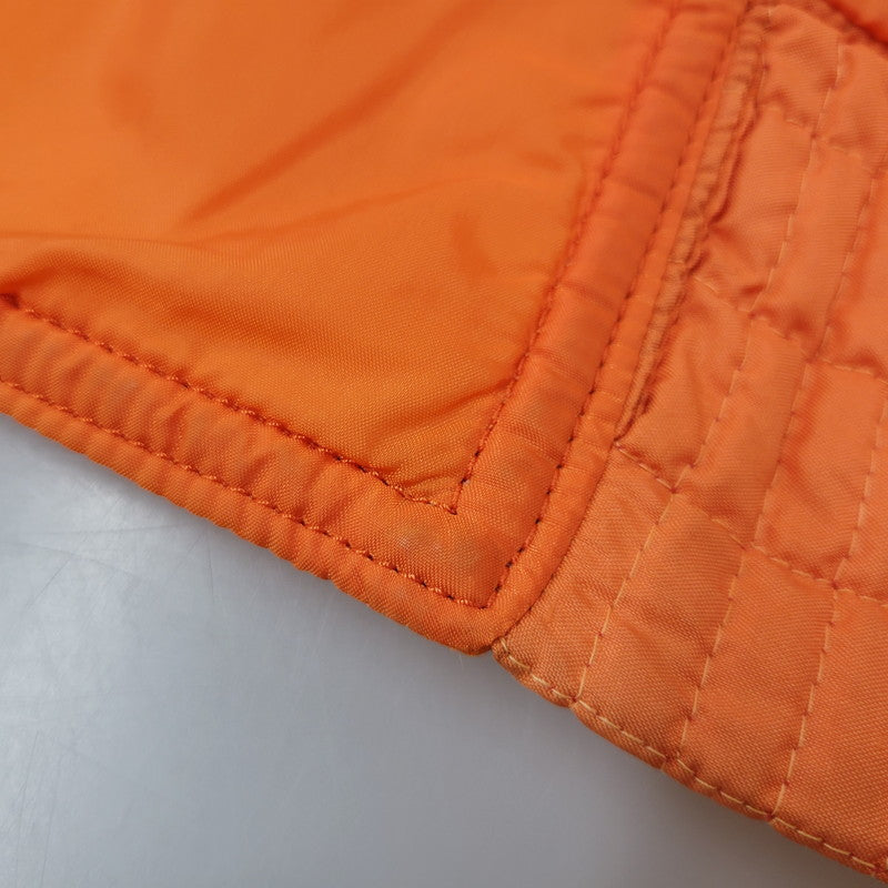 【中古品】【メンズ】 adidas アディダス 80S-90S NYLON PUFFER JACKET 80-90年代 ナイロン パファー ジャケット トップス アウター 146-250917-cs-04-izu サイズ：不明 カラー：オレンジ 万代Net店