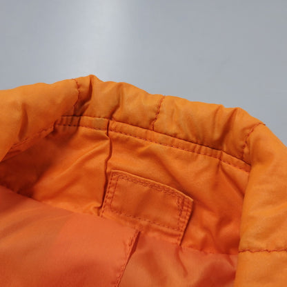 【中古品】【メンズ】 adidas アディダス 80S-90S NYLON PUFFER JACKET 80-90年代 ナイロン パファー ジャケット トップス アウター 146-250917-cs-04-izu サイズ：不明 カラー：オレンジ 万代Net店