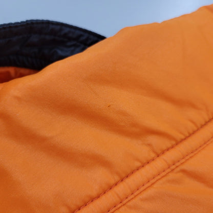【中古品】【メンズ】 adidas アディダス 80S-90S NYLON PUFFER JACKET 80-90年代 ナイロン パファー ジャケット トップス アウター 146-250917-cs-04-izu サイズ：不明 カラー：オレンジ 万代Net店