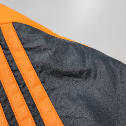 【中古品】【メンズ】 adidas アディダス 80S-90S NYLON PUFFER JACKET 80-90年代 ナイロン パファー ジャケット トップス アウター 146-250917-cs-04-izu サイズ：不明 カラー：オレンジ 万代Net店