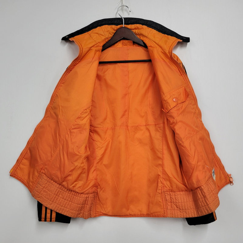 【中古品】【メンズ】 adidas アディダス 80S-90S NYLON PUFFER JACKET 80-90年代 ナイロン パファー ジャケット トップス アウター 146-250917-cs-04-izu サイズ：不明 カラー：オレンジ 万代Net店