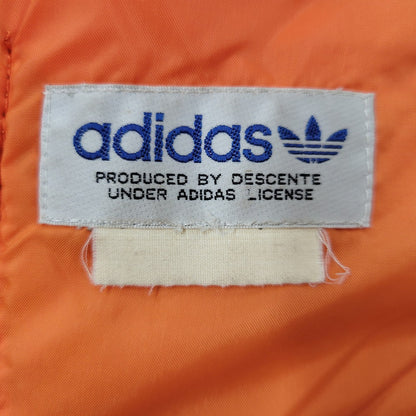 【中古品】【メンズ】 adidas アディダス 80S-90S NYLON PUFFER JACKET 80-90年代 ナイロン パファー ジャケット トップス アウター 146-250917-cs-04-izu サイズ：不明 カラー：オレンジ 万代Net店