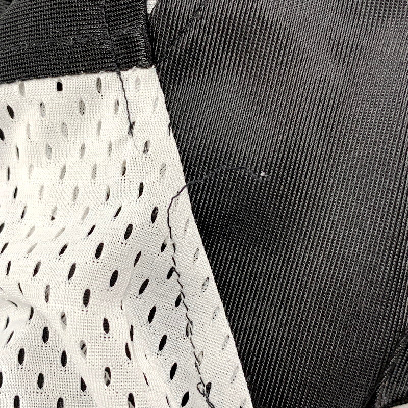 【中古品】【メンズ】 adidas アディダス 90’s MESH GAME SHIRT 90年代 メッシュ ゲームシャツ 半袖Tシャツ トレフォイルロゴ 万国旗タグ 146-250926-hi-04-izu サイズ：L カラー：ブラック/ホワイト 万代Net店