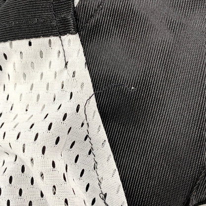 【中古品】【メンズ】 adidas アディダス 90’s MESH GAME SHIRT 90年代 メッシュ ゲームシャツ 半袖Tシャツ トレフォイルロゴ 万国旗タグ 146-250926-hi-04-izu サイズ：L カラー：ブラック/ホワイト 万代Net店