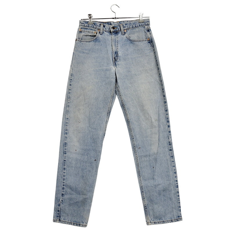 【中古品】【メンズ】 Levi's リーバイス 555-4891 刻印148 SMALL-E 96年製 90S 555 RELAXED FIT STRAIGHT DENIM PANTS リラックス フィット ストレート デニム パンツ ズボン ボトムス 157-250922-ya-07-izu サイズ：32×34 カラー：ライトインディゴ 万代Net店