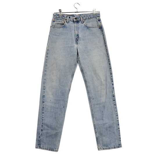 【中古品】【メンズ】 Levi's リーバイス 555-4891 刻印148 SMALL-E 96年製 90S 555 RELAXED FIT STRAIGHT DENIM PANTS リラックス フィット ストレート デニム パンツ ズボン ボトムス 157-250922-ya-07-izu サイズ：32×34 カラー：ライトインディゴ 万代Net店