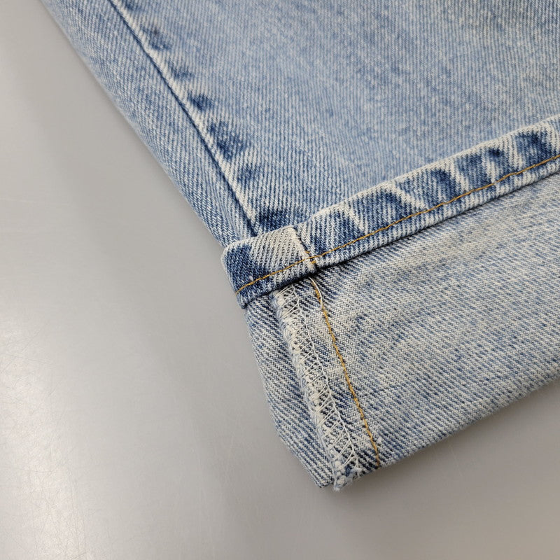 【中古品】【メンズ】 Levi's リーバイス 555-4891 刻印148 SMALL-E 96年製 90S 555 RELAXED FIT STRAIGHT DENIM PANTS リラックス フィット ストレート デニム パンツ ズボン ボトムス 157-250922-ya-07-izu サイズ：32×34 カラー：ライトインディゴ 万代Net店