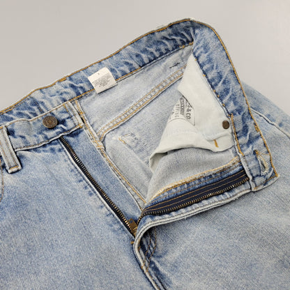 【中古品】【メンズ】 Levi's リーバイス 555-4891 刻印148 SMALL-E 96年製 90S 555 RELAXED FIT STRAIGHT DENIM PANTS リラックス フィット ストレート デニム パンツ ズボン ボトムス 157-250922-ya-07-izu サイズ：32×34 カラー：ライトインディゴ 万代Net店