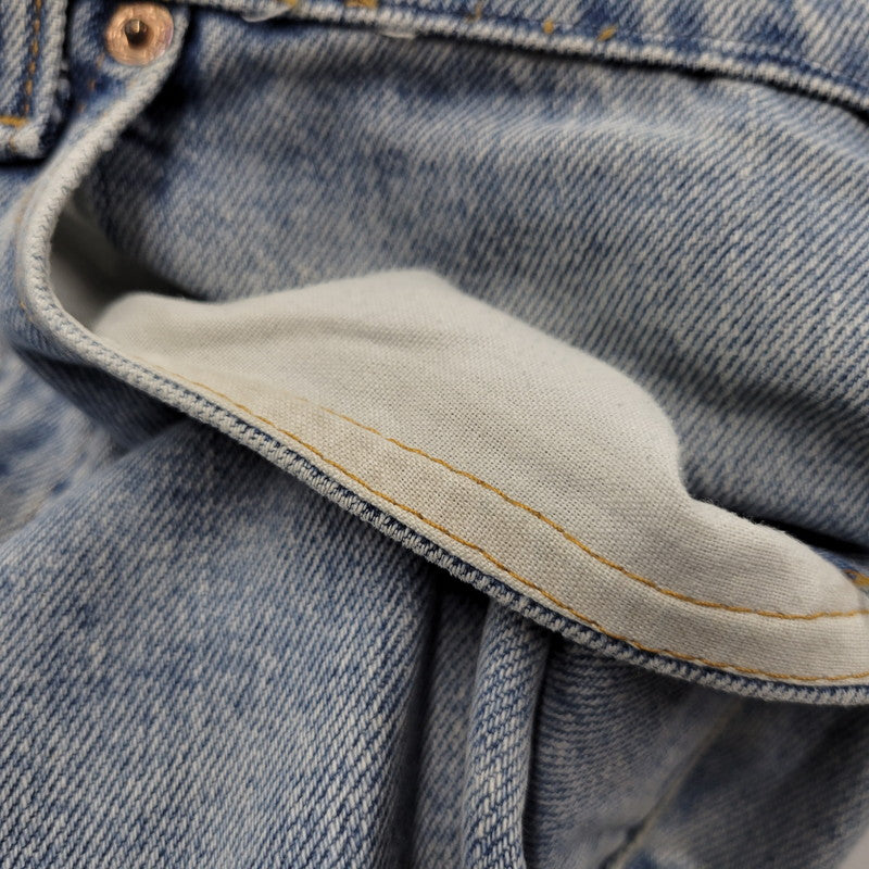 【中古品】【メンズ】 Levi's リーバイス 555-4891 刻印148 SMALL-E 96年製 90S 555 RELAXED FIT STRAIGHT DENIM PANTS リラックス フィット ストレート デニム パンツ ズボン ボトムス 157-250922-ya-07-izu サイズ：32×34 カラー：ライトインディゴ 万代Net店