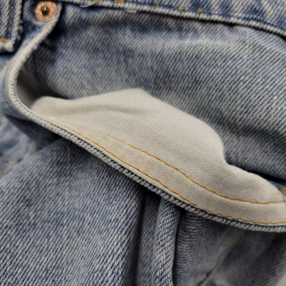 【中古品】【メンズ】 Levi's リーバイス 555-4891 刻印148 SMALL-E 96年製 90S 555 RELAXED FIT STRAIGHT DENIM PANTS リラックス フィット ストレート デニム パンツ ズボン ボトムス 157-250922-ya-07-izu サイズ：32×34 カラー：ライトインディゴ 万代Net店