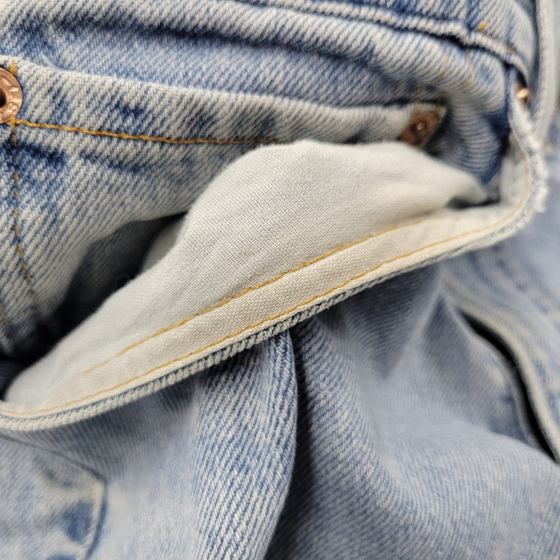 【中古品】【メンズ】 Levi's リーバイス 555-4891 刻印148 SMALL-E 96年製 90S 555 RELAXED FIT STRAIGHT DENIM PANTS リラックス フィット ストレート デニム パンツ ズボン ボトムス 157-250922-ya-07-izu サイズ：32×34 カラー：ライトインディゴ 万代Net店