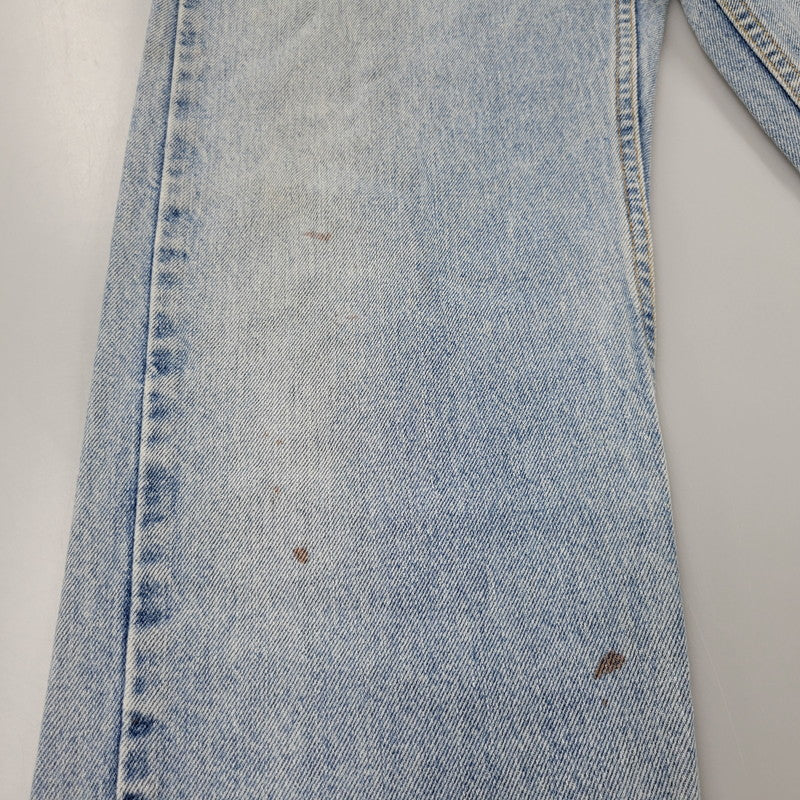 【中古品】【メンズ】 Levi's リーバイス 555-4891 刻印148 SMALL-E 96年製 90S 555 RELAXED FIT STRAIGHT DENIM PANTS リラックス フィット ストレート デニム パンツ ズボン ボトムス 157-250922-ya-07-izu サイズ：32×34 カラー：ライトインディゴ 万代Net店
