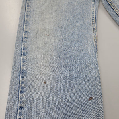 【中古品】【メンズ】 Levi's リーバイス 555-4891 刻印148 SMALL-E 96年製 90S 555 RELAXED FIT STRAIGHT DENIM PANTS リラックス フィット ストレート デニム パンツ ズボン ボトムス 157-250922-ya-07-izu サイズ：32×34 カラー：ライトインディゴ 万代Net店