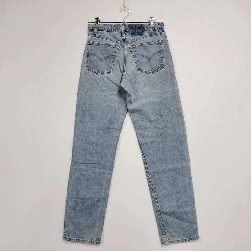 【中古品】【メンズ】 Levi's リーバイス 555-4891 刻印148 SMALL-E 96年製 90S 555 RELAXED FIT STRAIGHT DENIM PANTS リラックス フィット ストレート デニム パンツ ズボン ボトムス 157-250922-ya-07-izu サイズ：32×34 カラー：ライトインディゴ 万代Net店
