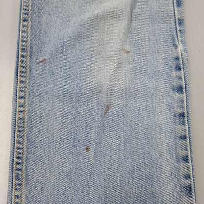 【中古品】【メンズ】 Levi's リーバイス 555-4891 刻印148 SMALL-E 96年製 90S 555 RELAXED FIT STRAIGHT DENIM PANTS リラックス フィット ストレート デニム パンツ ズボン ボトムス 157-250922-ya-07-izu サイズ：32×34 カラー：ライトインディゴ 万代Net店