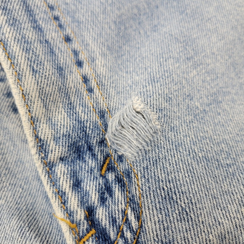 【中古品】【メンズ】 Levi's リーバイス 555-4891 刻印148 SMALL-E 96年製 90S 555 RELAXED FIT STRAIGHT DENIM PANTS リラックス フィット ストレート デニム パンツ ズボン ボトムス 157-250922-ya-07-izu サイズ：32×34 カラー：ライトインディゴ 万代Net店