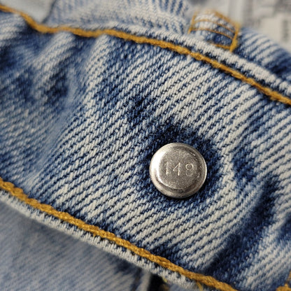 【中古品】【メンズ】 Levi's リーバイス 555-4891 刻印148 SMALL-E 96年製 90S 555 RELAXED FIT STRAIGHT DENIM PANTS リラックス フィット ストレート デニム パンツ ズボン ボトムス 157-250922-ya-07-izu サイズ：32×34 カラー：ライトインディゴ 万代Net店