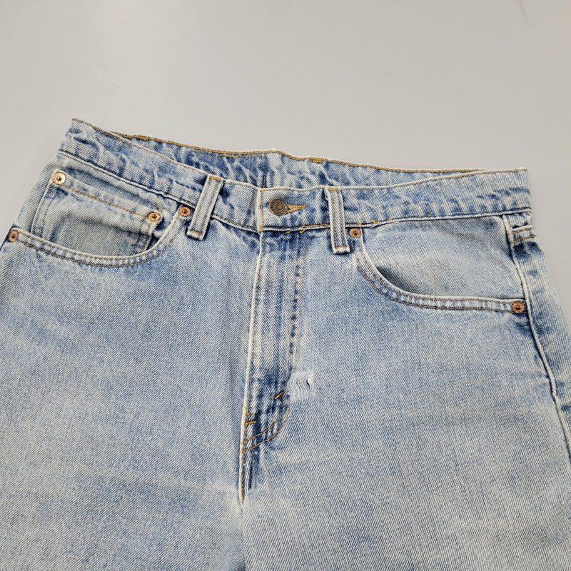 【中古品】【メンズ】 Levi's リーバイス 555-4891 刻印148 SMALL-E 96年製 90S 555 RELAXED FIT STRAIGHT DENIM PANTS リラックス フィット ストレート デニム パンツ ズボン ボトムス 157-250922-ya-07-izu サイズ：32×34 カラー：ライトインディゴ 万代Net店